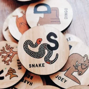 Buttonworks Australian Alphabet Set> Educational Play