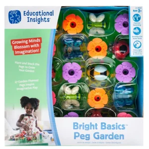 Learning Resources Bright Basics Peg Garden> For 2+ Year Olds | Educational Play