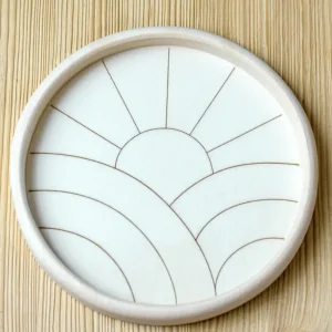 Bumbu // Round Puzzle - Hill + Sun> For 5+ Year Olds | For 4+ Year Olds