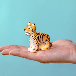Bumbu // Wooden Tiger Cub Standing> For 5+ Year Olds | For 4+ Year Olds