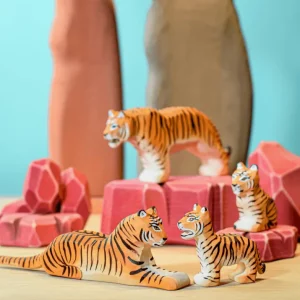 Bumbu // Wooden Tiger Lying> For 5+ Year Olds | For 4+ Year Olds