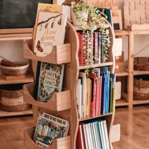 Bunny Tickles // Revolving Solid Wood Bookcase ** Delivery in March delivery **> Bestsellers | Furniture