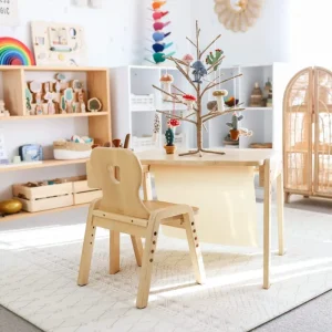 Bunny Tickles // Wooden Activities Table & Chair Set> Furniture