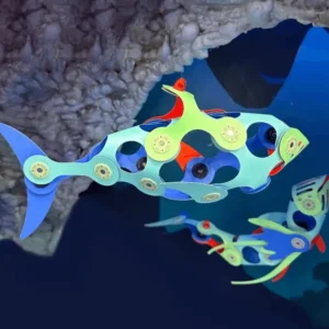 Clixo - Expedition Ocean Creatures (24pcs)> For 5+ Year Olds | Educational Play