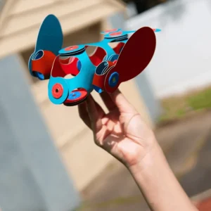 Clixo - Itsy Magnetic Pack in Flamingo & Turquoise> For 5+ Year Olds | For 4+ Year Olds