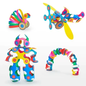 Clixo - Wheels Creator Pack (72 pcs)> For 5+ Year Olds | For 4+ Year Olds