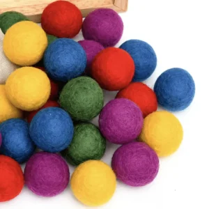 Tara Treasures Felt Balls 3cm> Small World Play