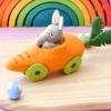 Tara Treasures Felt Bilby With Carrot Car Toy> Small World Play