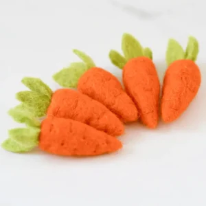 Tara Treasures Felt Carrots (Set of 5)> Small World Play
