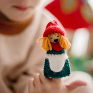 Tara Treasures Felt Finger Puppet - Fairies & Gnomes Set> Small World Play