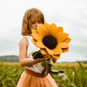 Tara Treasures Felt Sunflower> Small World Play