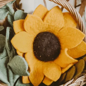 Tara Treasures Felt Sunflower> Small World Play