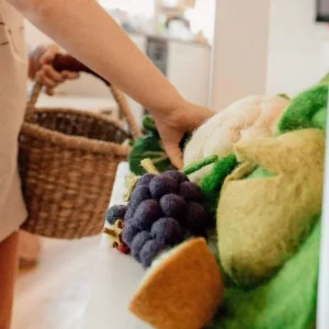 Tara Treasures Felt Vegetables & Fruits Set C> Bestsellers | Small World Play
