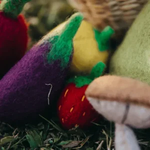 Tara Treasures Felt Vegetables & Fruits Set A> Bestsellers | Small World Play
