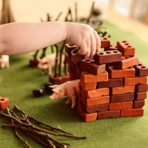 Guidecraft // Little Bricks - 60 pc. set> For 3+ Year Olds | For 2+ Year Olds