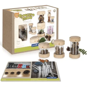 Guidecraft // Treasure Tubes - Clear> For 4+ Year Olds | For 3+ Year Olds