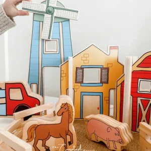The Freckled Frog Happy Architect Farm Set> Farm & Barnyard Theme | Bestsellers