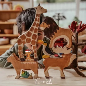 Holztiger // Giraffe> Safari Theme | Small World Play