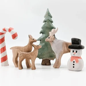 NOM // Wooden Christmas Tree> Small World Play