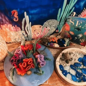Tara Treasures Play Mat // Coral Reef> Ocean & Sea Theme | Small World Play