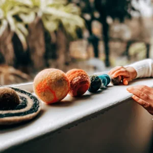 Tara Treasures Play Mat // Solar System Outer Space with Felt Planets> For 5+ Year Olds | For 4+ Year Olds