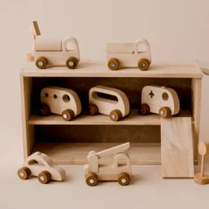 QToys 7 Piece Highway Set> For 3+ Year Olds | Vehicle Play