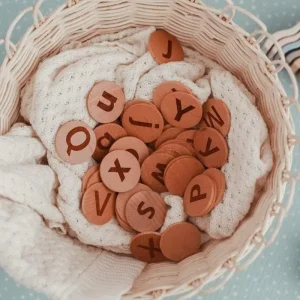 The Freckled Frog Tactile Alphabet Discs> Educational Play