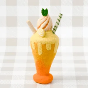 Tara Treasures // Felt Mango Milk Shake Play Food> Food Play