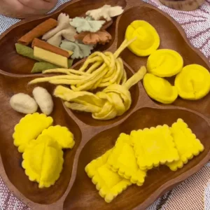 Tara Treasures // Felt Pasta Play Food Set> Food Play