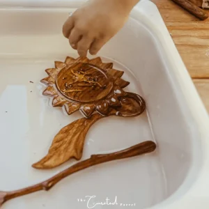Wild Child Mountain Wild Tree Collection // Floating Leaf Spoon ⓒ> Australiana Theme | Sensory Play