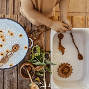 Wild Child Mountain Wild Tree Collection // Twig Spoons ⓒ> Australiana Theme | Sensory Play
