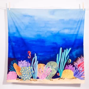 Wonderie // Amongst Corals Play Cloth * Pre-Order End Feb Delivery *> Ocean & Sea Theme