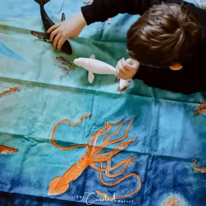 Wonderie // Into the abyss Play Cloth * Pre-Order End Feb Delivery *> Ocean & Sea Theme