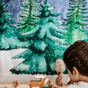 Wonderie // The Christmas pine> Woodland & Magical Fairies Theme