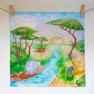 Wonderie // The Plains of Africa Play Cloth> Safari Theme