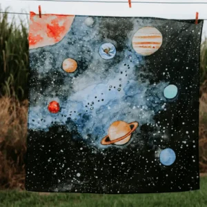 Wonderie // The Solar System Play Cloth> Space Theme