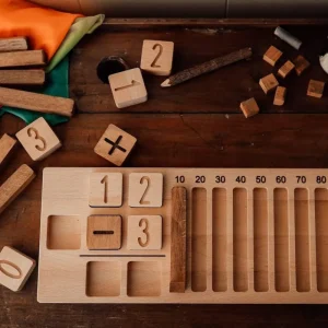 Craft Towers Wooden Advanced Math Board> Educational Play