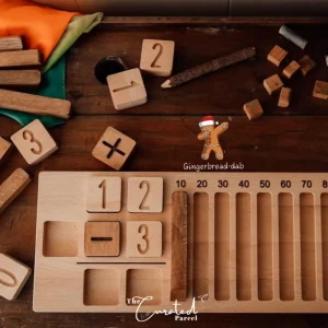 Craft Towers Wooden Advanced Math Board> Educational Play