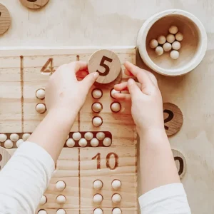 Family Rulers Wooden Counting Board> Educational Play