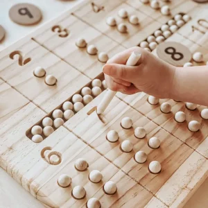 Family Rulers Wooden Counting Board> Educational Play