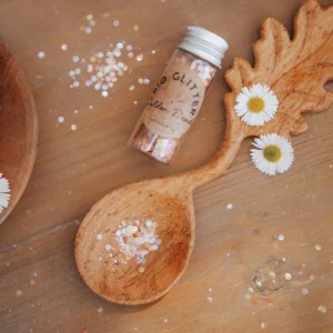 Wild Child Mountain Wooden Leaf Spoon> Sensory Play