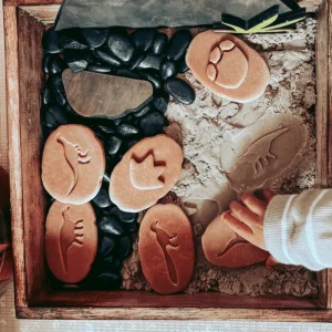 Yellow Door // Let's Investigate - Dinosaur Footprints> Sensory Play | Educational Play