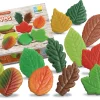 Yellow Door // Sensory Play Stones - Leaves> Sensory Play